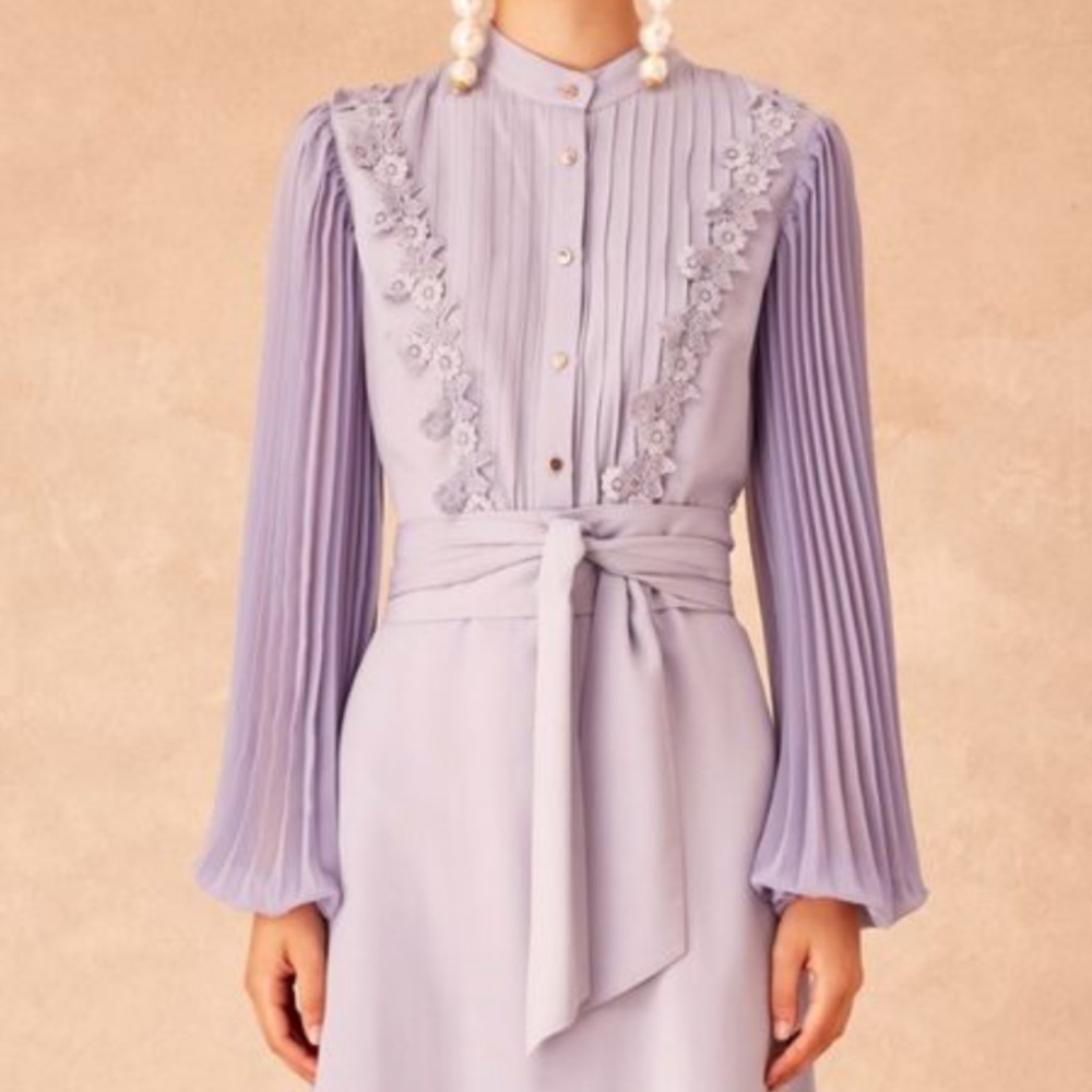 Lavender keepsake dress